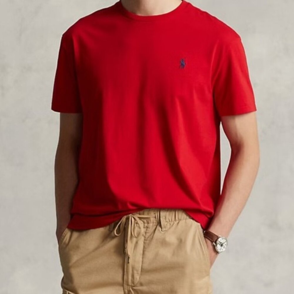 Polo by Ralph Lauren Red Short Sleeve Tee Men's XL